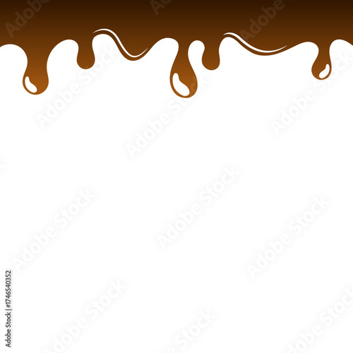 Dripping Chocolate Footer