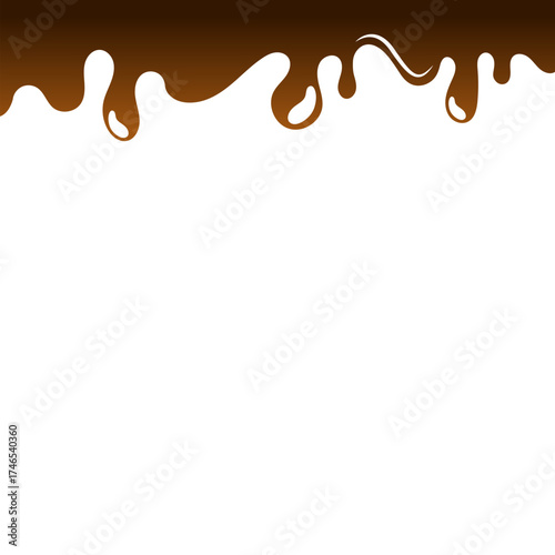 Dripping Chocolate Footer