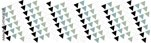 colored flags on a white background