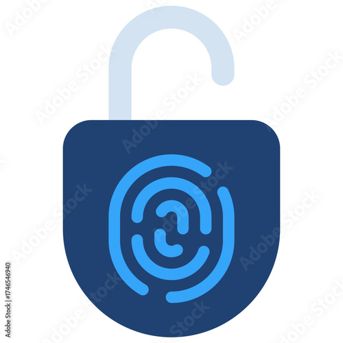Biometric Lock Icon
