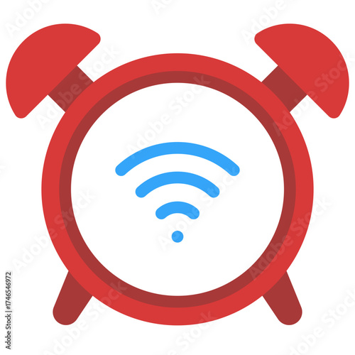 Wireless Clock Icon