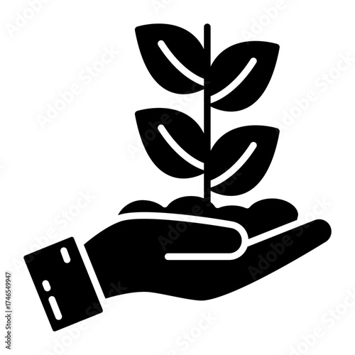 Vector design of growing plant