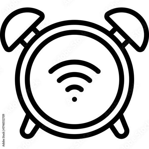 Wireless Clock Icon