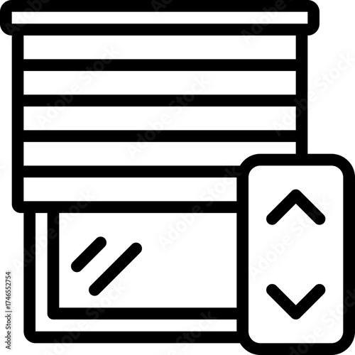 Smart Blinds Icon