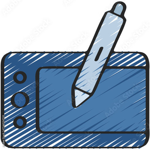 Digital Drawing Tablet Icon