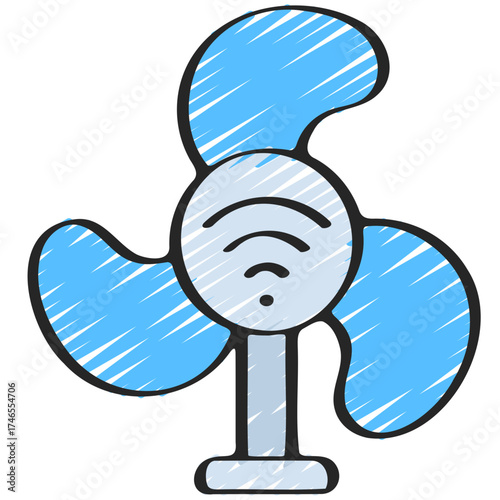 Smart Fan Icon