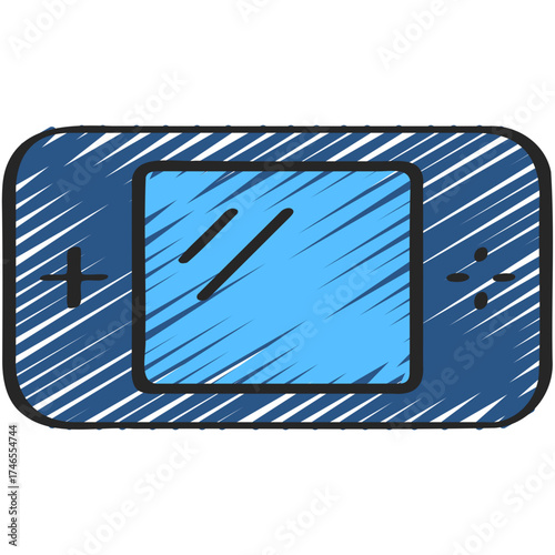 Handheld Console Device Icon