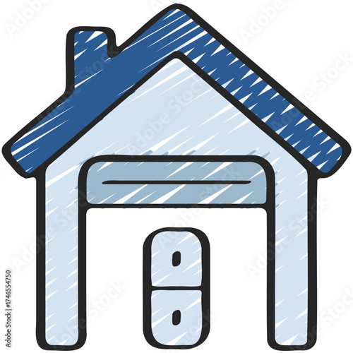 Electronic Garage Icon