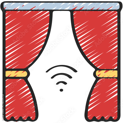 Smart Curtains Icon