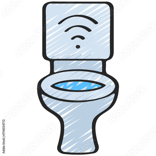 Smart Toilet Icon