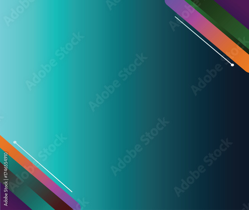 Vector illustration of an abstract colorful background