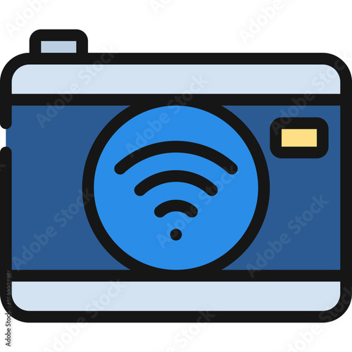 Wifi Camera Icon