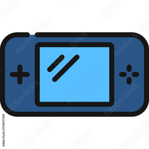 Handheld Console Device Icon