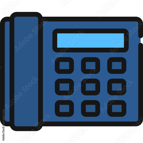 Wireless Landline Phone Icon