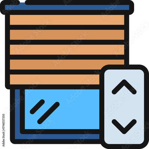 Smart Blinds Icon