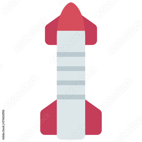 Rocket Ship Tall Icon