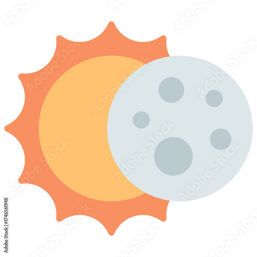 Solar Eclipse Icon