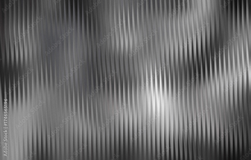 Fototapeta premium Abstract gray textured background with vertical lines and subtle ripples