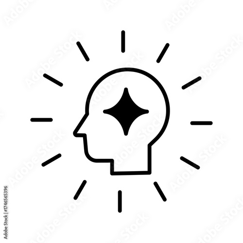 Head silhouette