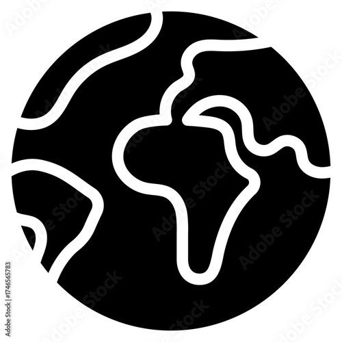 Earth Planet Icon