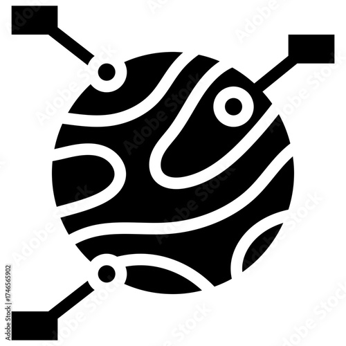 Planet Analysis Icon