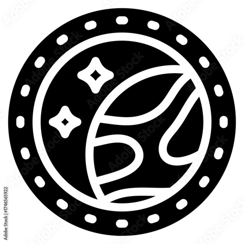 Space Ship Porthole Icon