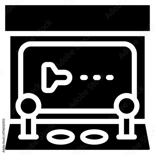 Space Arcade Game Icon