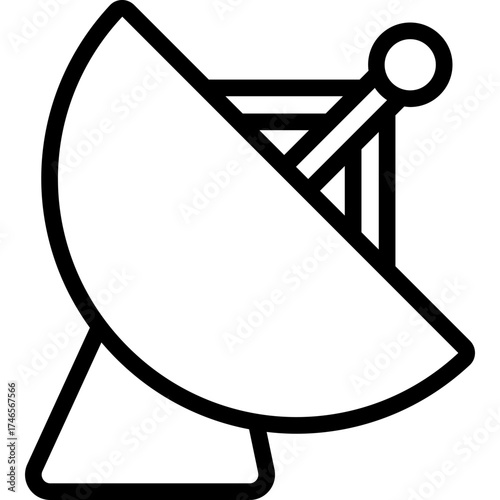 Satellite Antenna Icon