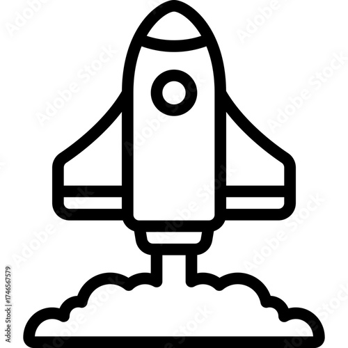 Rocket Launch Icon