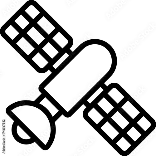 Space Satellite Icon