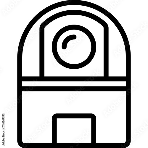 Observatory Telescope Building Icon
