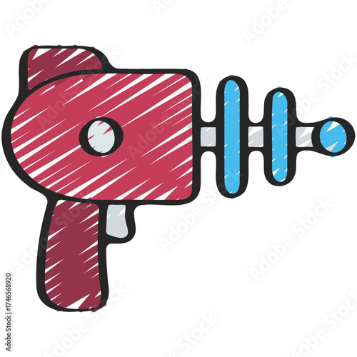 Alien Raygun Icon