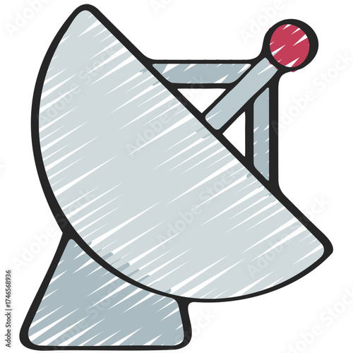 Satellite Antenna Icon