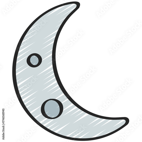 Crescent Moon Icon