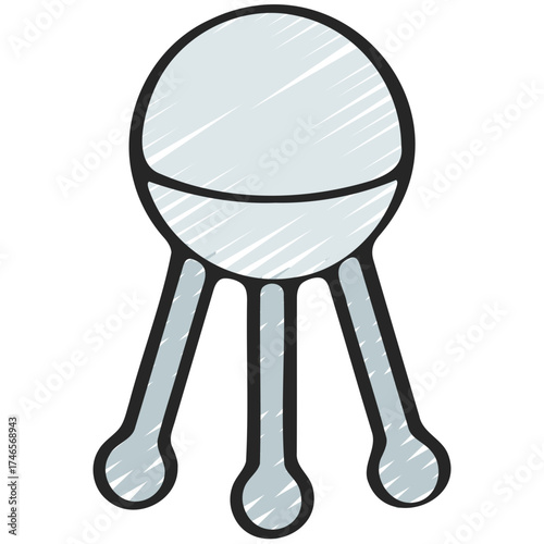 Sputnik 1 Satellite Icon