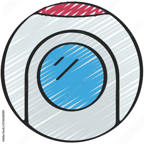 Sci Fi Escape Pod Icon