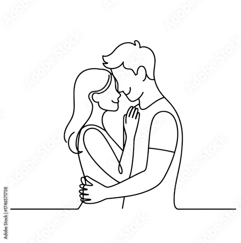 cupid wrapping couple inside heart clipart, protective love element, watercolor illustration, pastel, isolated on white background
