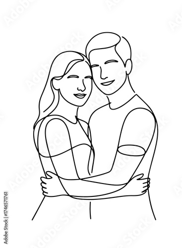 young happy couple  
