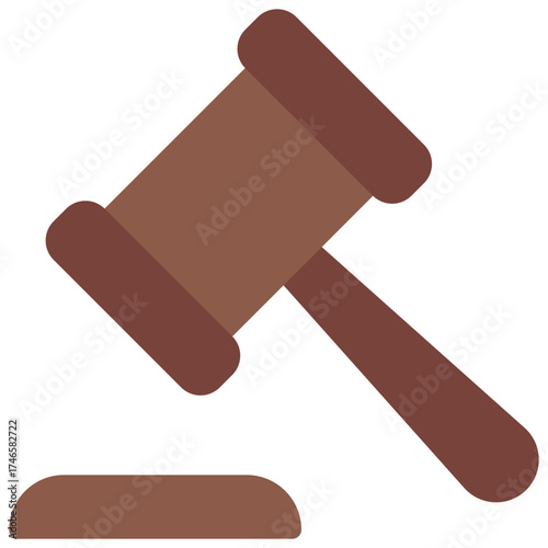 Official Gavel Mallet Icon