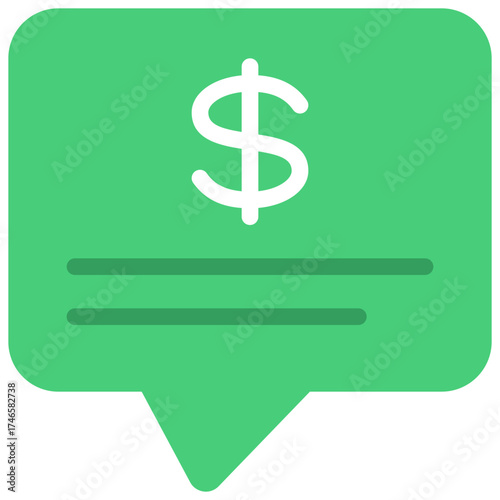 Financial Advice Message Icon