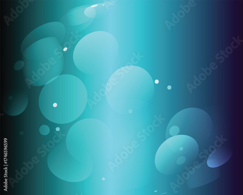 Abstract background with bubbles