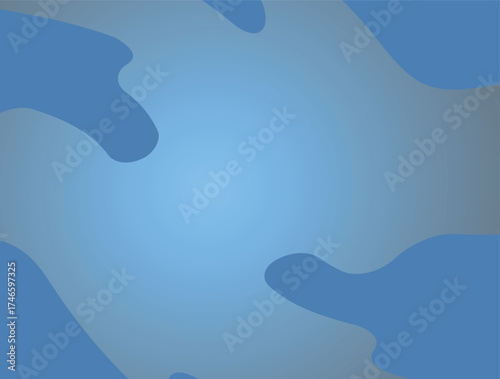 Abstract blue background with waves
