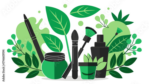 set of gardening tools