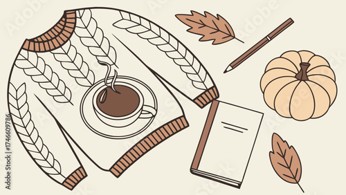 Cozy Autumnal Still Life.