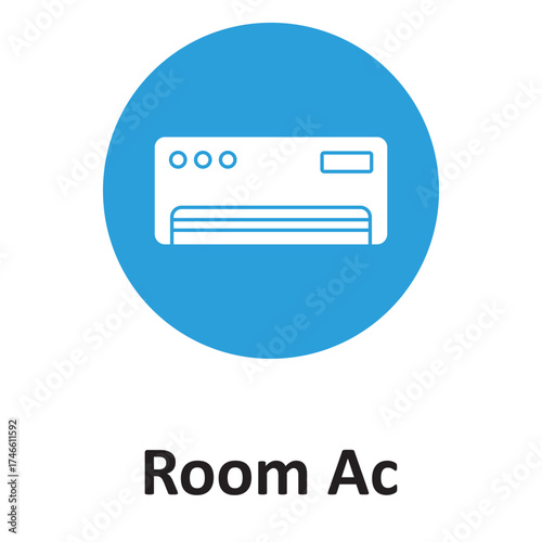 Ac Vector icon which can easily modify or edit