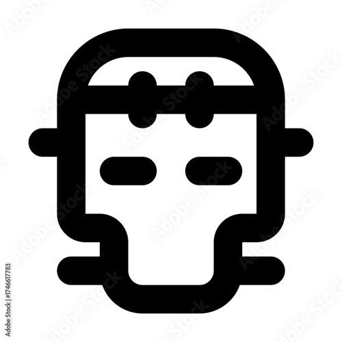 Frankenstein Outline Icon