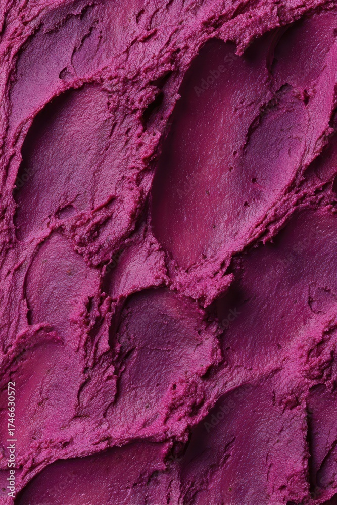 Fototapeta premium Creative texture of rich purple surface with unique patterns and designs for artistic inspiration