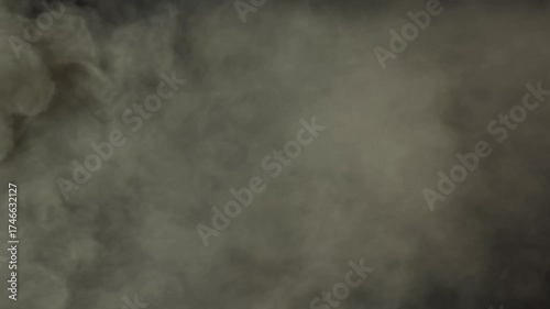 Smoke Passing By on Alpha Channel