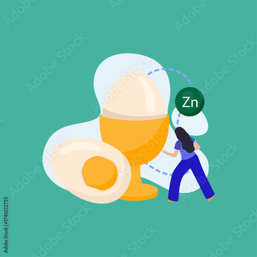 Healthy Breakfast Foods Egg and Zinc Nutrition for a Balanced Diet