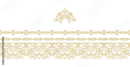 Vector set frames for design template. Floral borders. Ornate decor for save the date, birthday, greeting card, wedding invitation, leaflet, poster, certificate, thank you message.